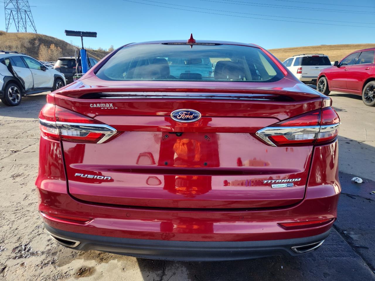 2019 Ford Fusion Titanium VIN: 3FA6P0D99KR184121 Lot: 92906615