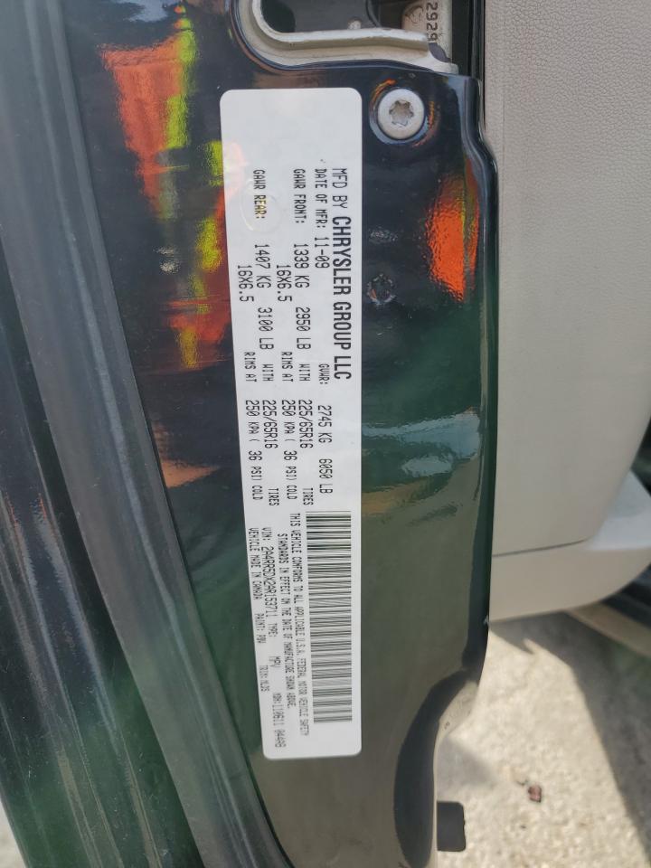 2010 Chrysler Town & Country Touring VIN: 2A4RR5DX2AR153711 Lot: 91486565