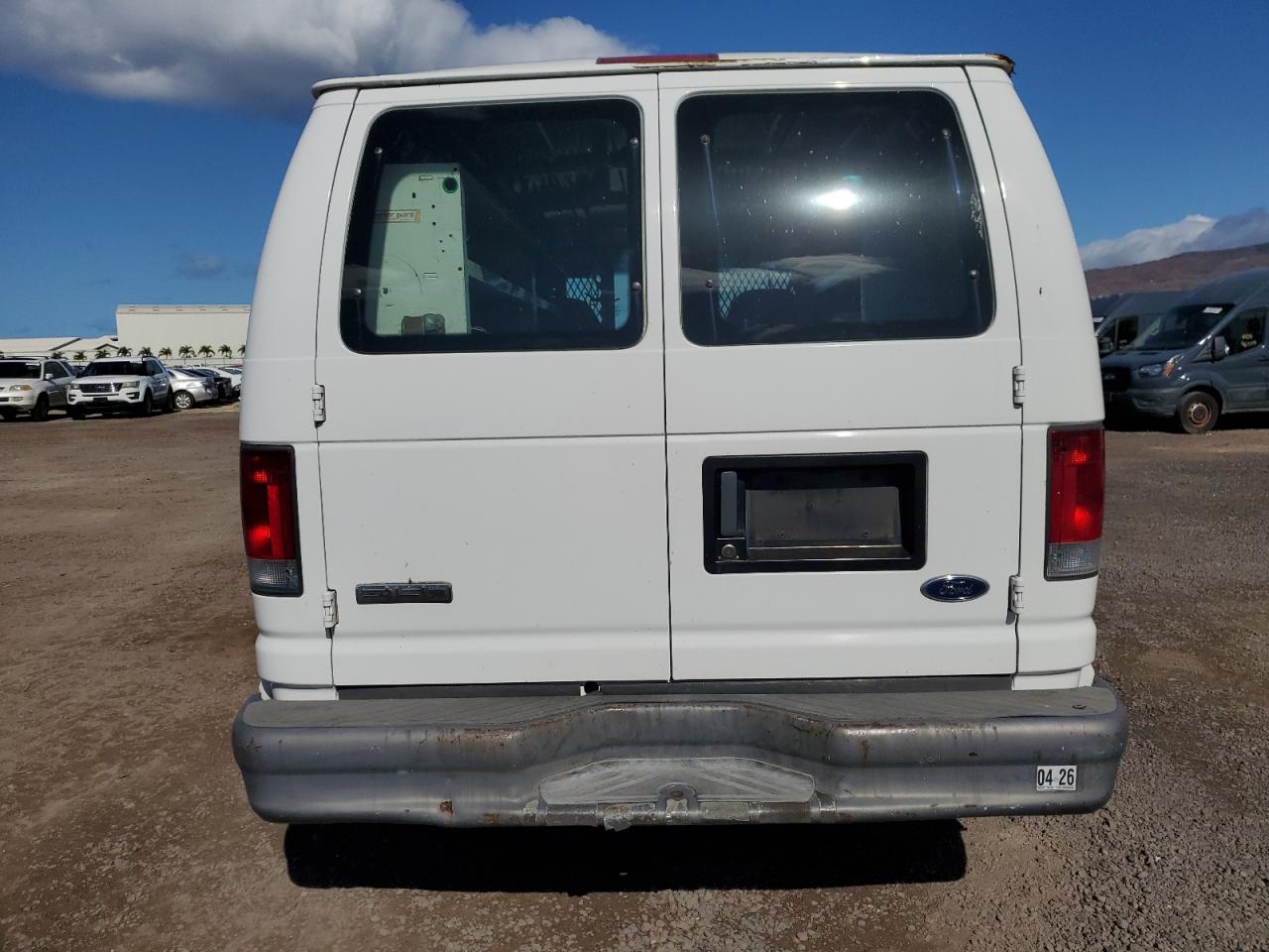 2007 Ford E150 Delivery Van VIN: 1FTNE14W67DA80385 Lot: 91474285