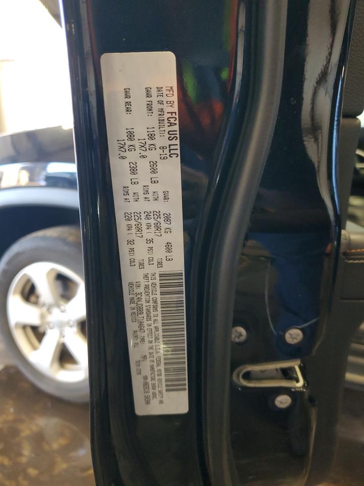 2020 Jeep Compass Latitude VIN: 3C4NJDBB9LT104647 Lot: 91024115