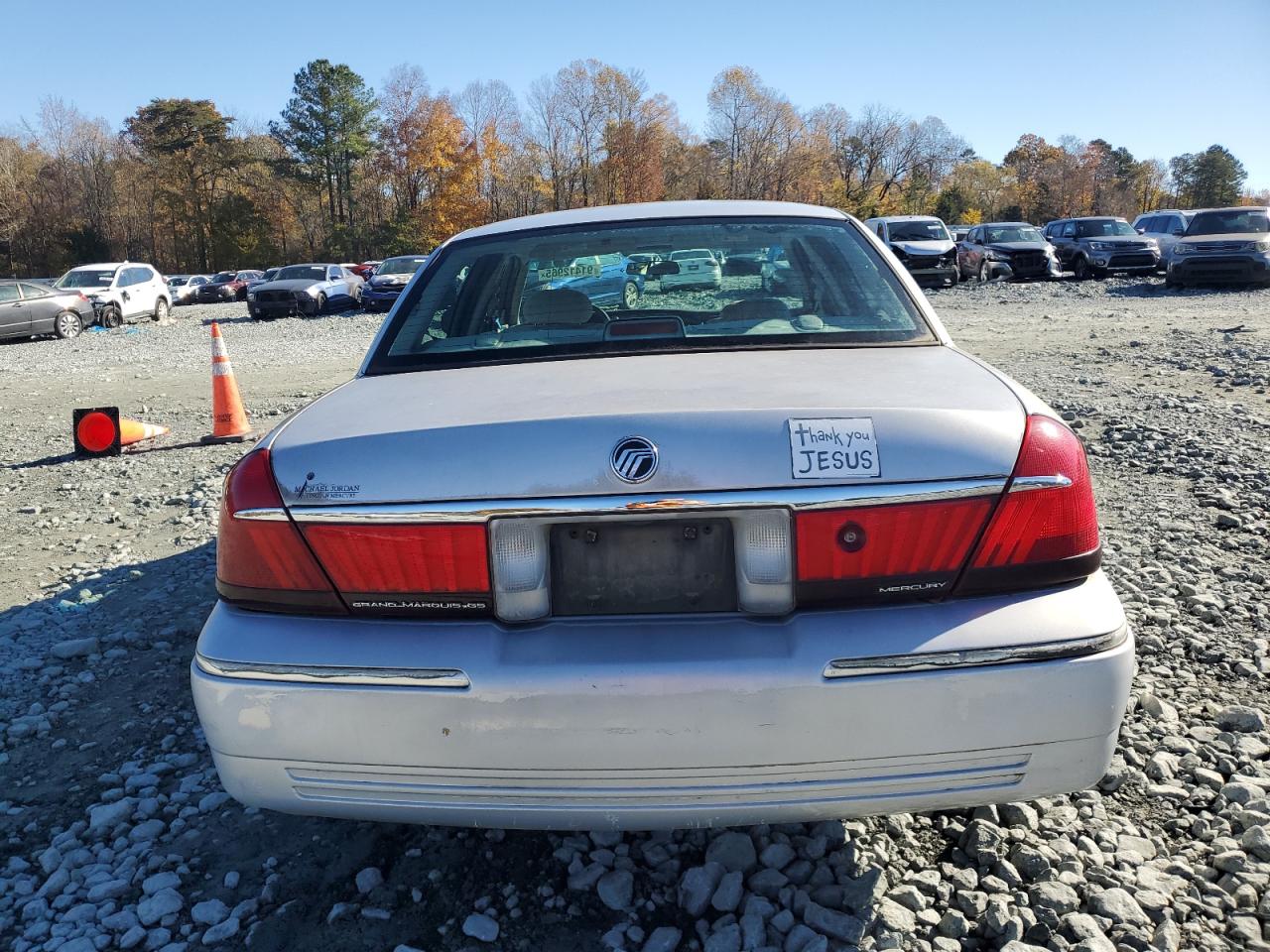 2001 Mercury Grand Marquis Gs VIN: 2MEFM74W91X715124 Lot: 91412965