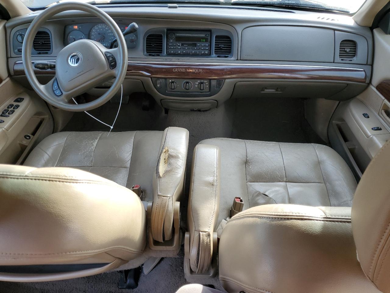 2004 Mercury Grand Marquis Gs VIN: 2MEFM74W24X617203 Lot: 93331845