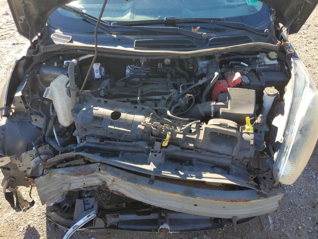 2017 Ford Fiesta Se VIN: 3FADP4BJ8HM125451 Lot: 91502535