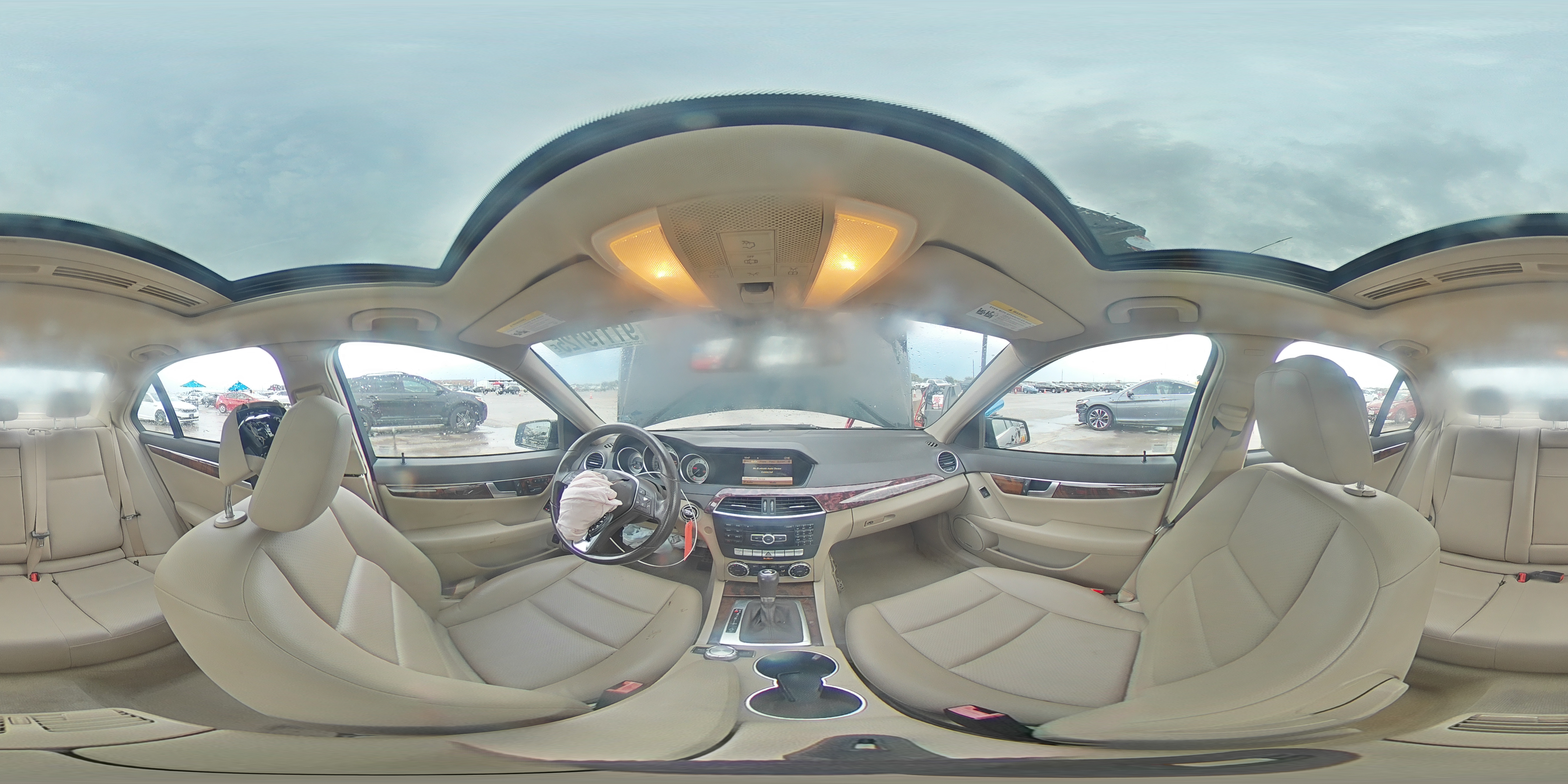 2012 Mercedes-Benz C 250 VIN: WDDGF4HB0CR192889 Lot: 91119125