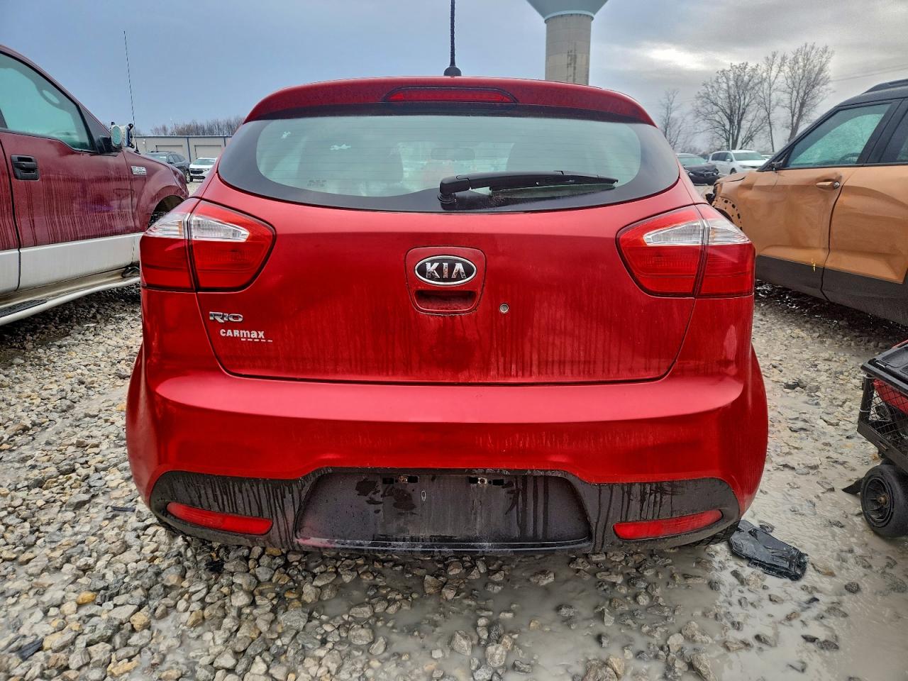 2012 Kia Rio Lx VIN: KNADM5A3XC6016121 Lot: 93052495