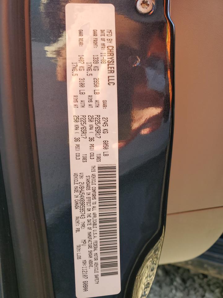 2009 Volkswagen Routan Sel VIN: 2V8HW54X89R595743 Lot: 91580545