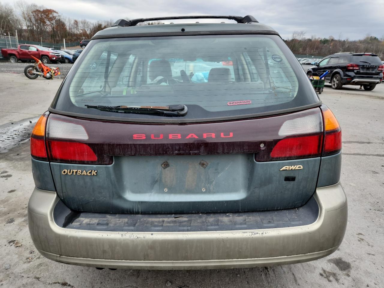 2002 Subaru Legacy Outback VIN: 4S3BH665227616364 Lot: 90991265