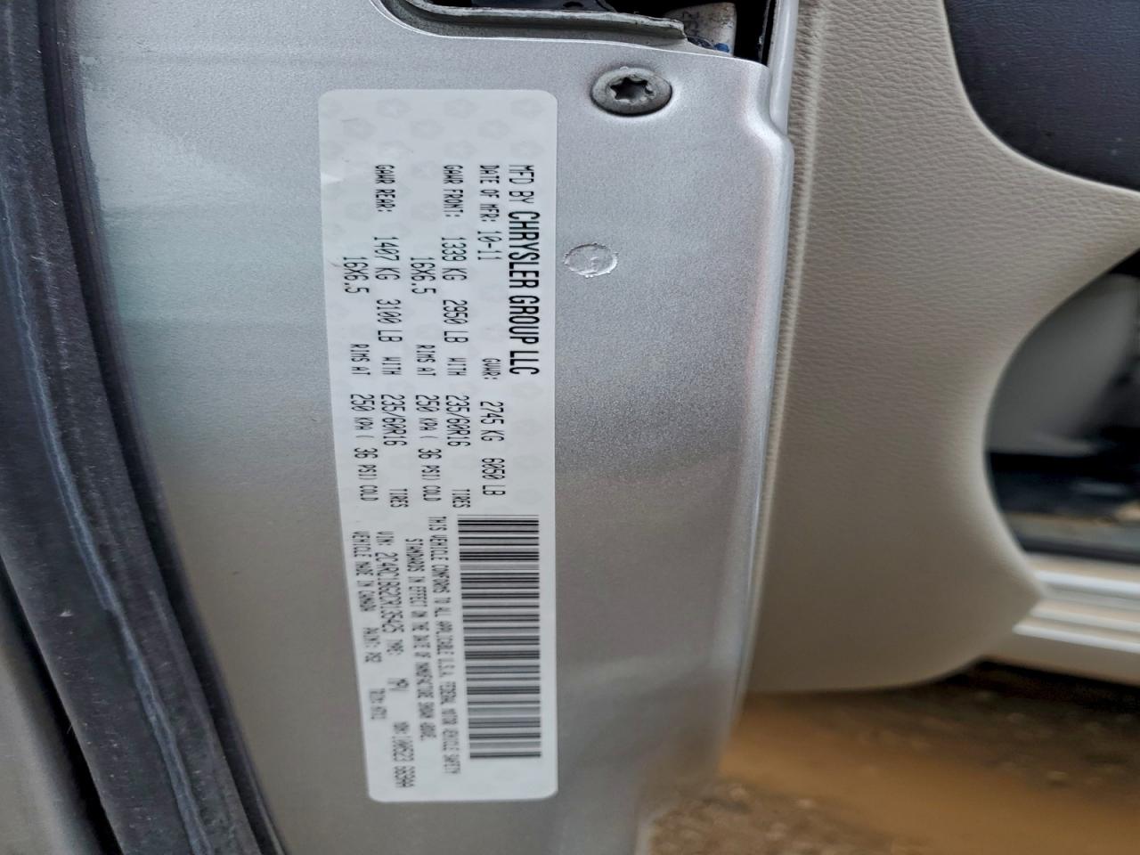 2012 Chrysler Town & Country Touring VIN: 2C4RC1BG2CR135425 Lot: 94056915