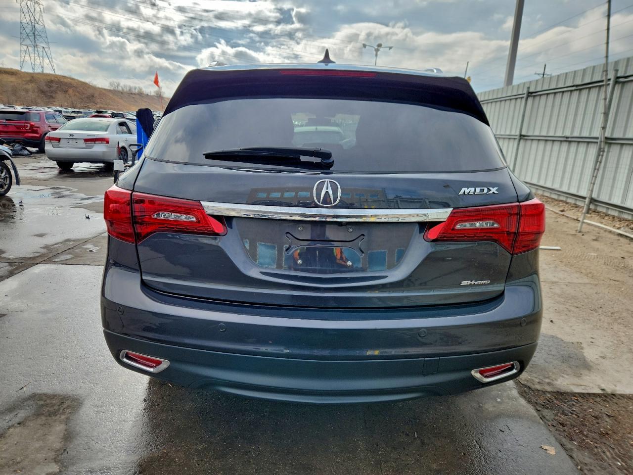 2016 Acura Mdx Advance VIN: 5FRYD4H96GB037789 Lot: 93854775
