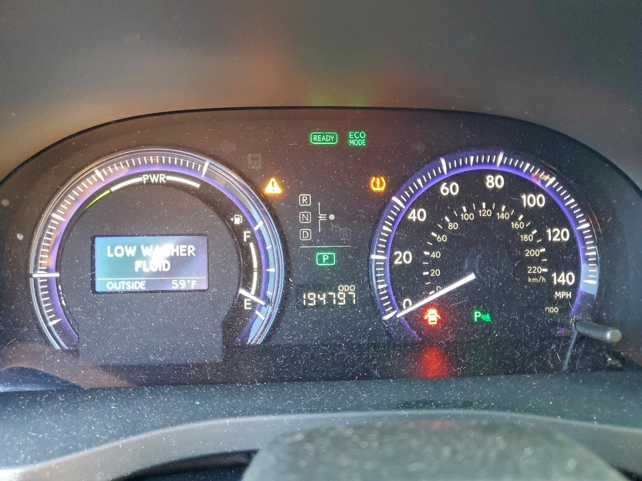 2010 Lexus Hs 250H VIN: JTHBB1BA7A2034357 Lot: 93185855