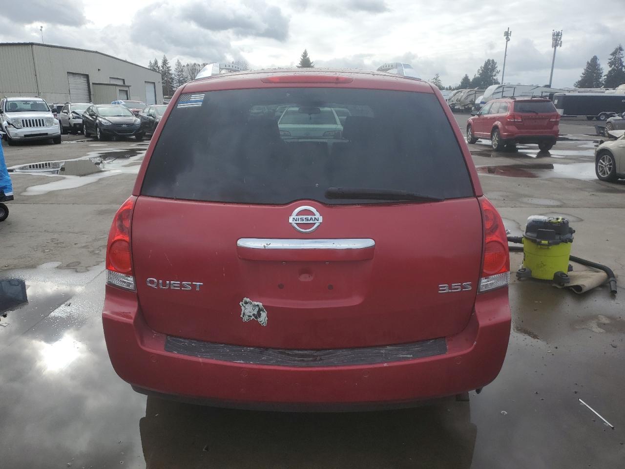 2008 Nissan Quest S VIN: 5N1BV28U18N104679 Lot: 85432695