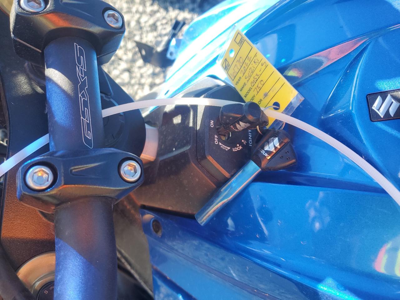 2022 Suzuki Gsx-S750 M VIN: JS1C533B7N7101770 Lot: 86803295