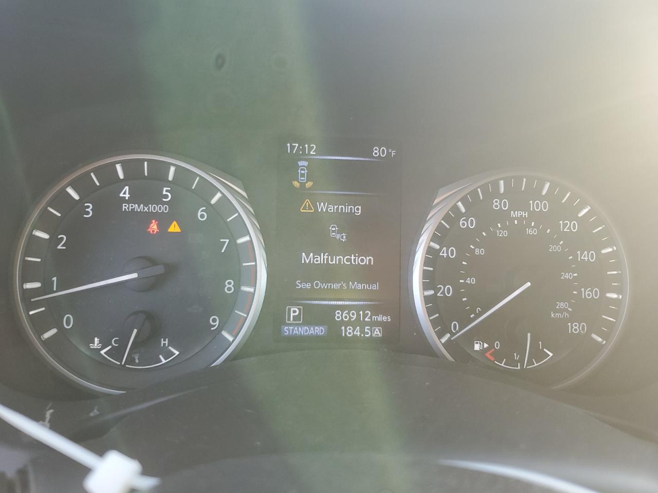 2018 Infiniti Q50 Luxe VIN: JN1EV7AP8JM357788 Lot: 91130485