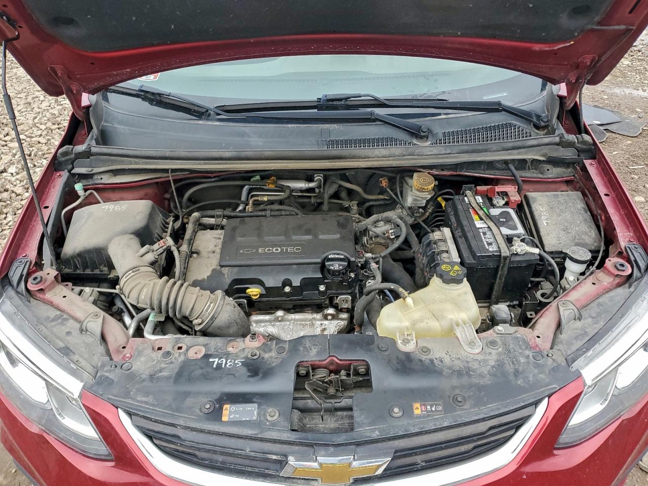 2019 Chevrolet Sonic Lt VIN: 1G1JD5SB1K4112718 Lot: 94502545