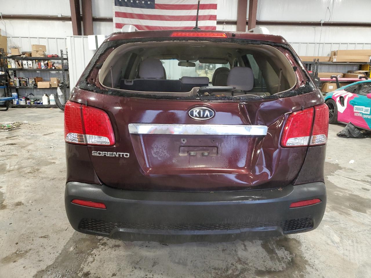 2013 Kia Sorento Lx VIN: 5XYKT4A20DG389892 Lot: 91055255