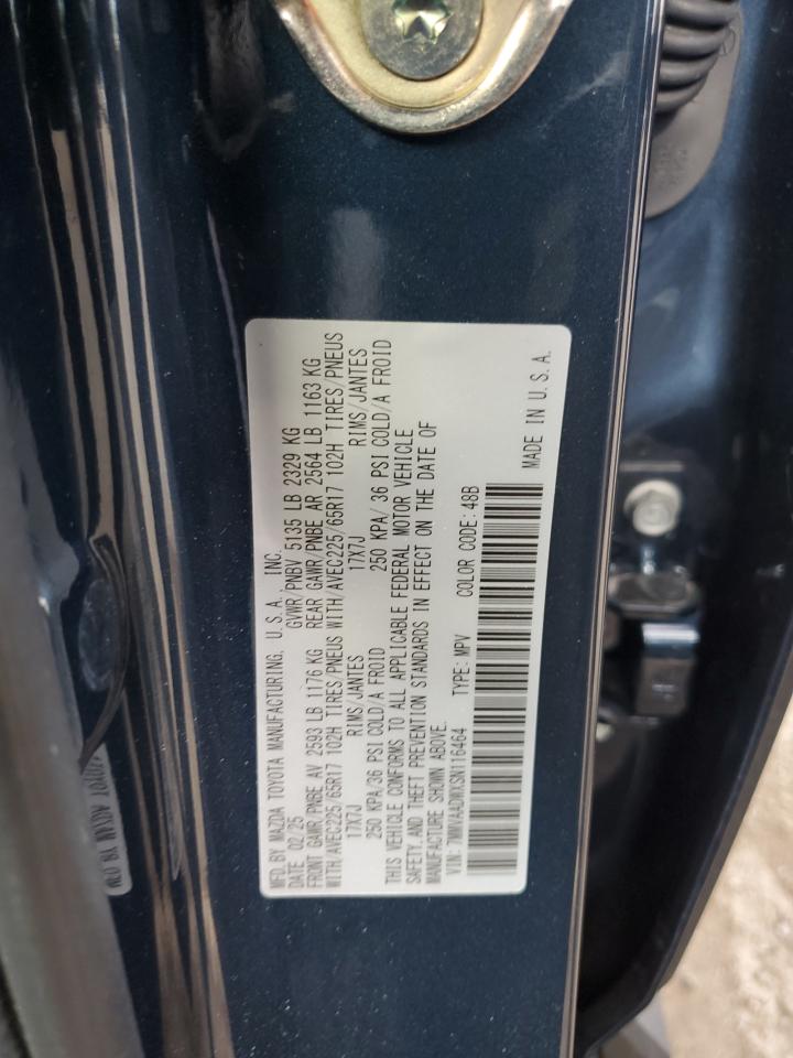 2025 Mazda Cx-50 Premium VIN: 7MMVAADWXSN116464 Lot: 92504645