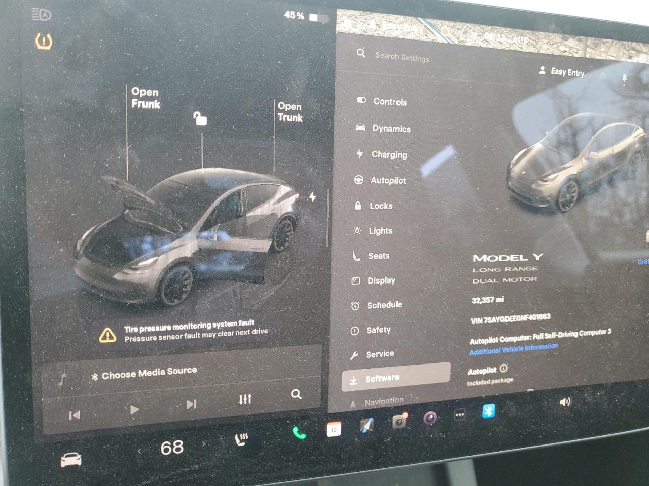 2022 Tesla Model Y VIN: 7SAYGDEE0NF401683 Lot: 91700095