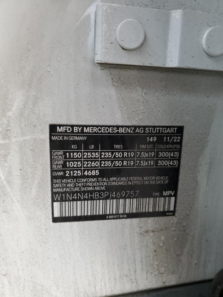 2023 Mercedes-Benz Gla 250 4Matic VIN: W1N4N4HB3PJ469757 Lot: 92487695