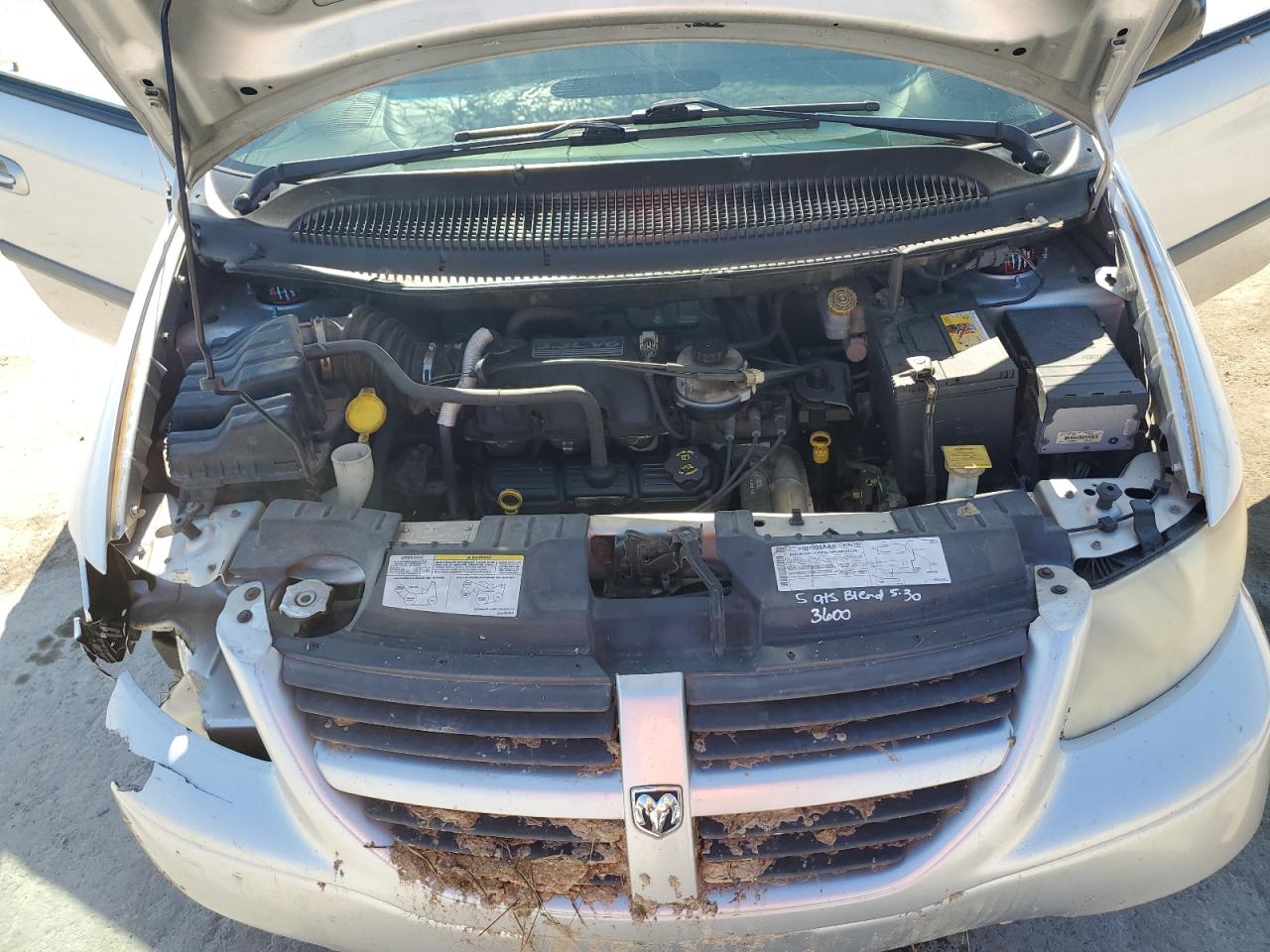 2005 Dodge Caravan Sxt VIN: 1D4GP45R15B134474 Lot: 91595065