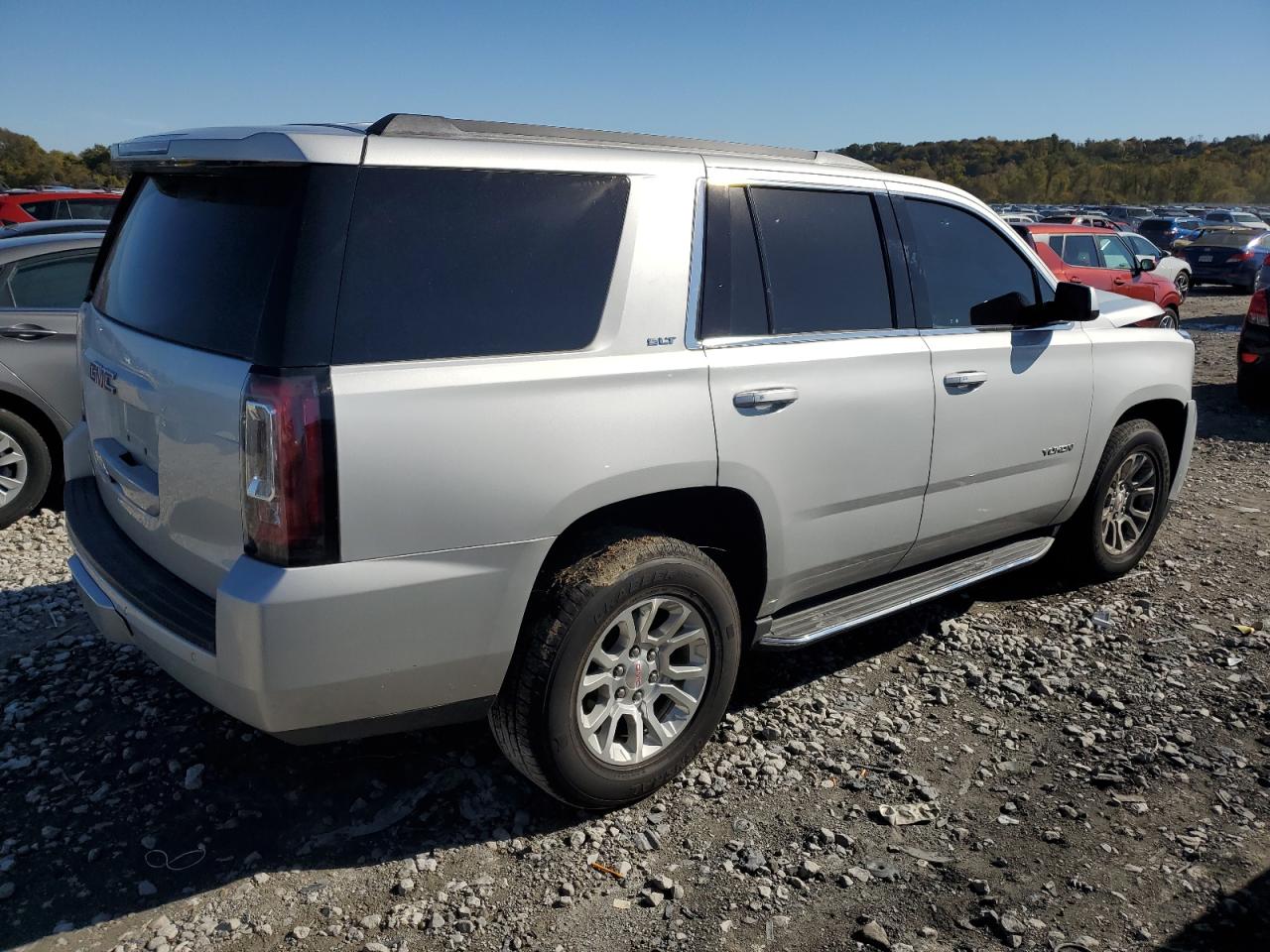 2020 GMC Yukon Slt silver null gas 1GKS2BKC3LR228116 photo #4