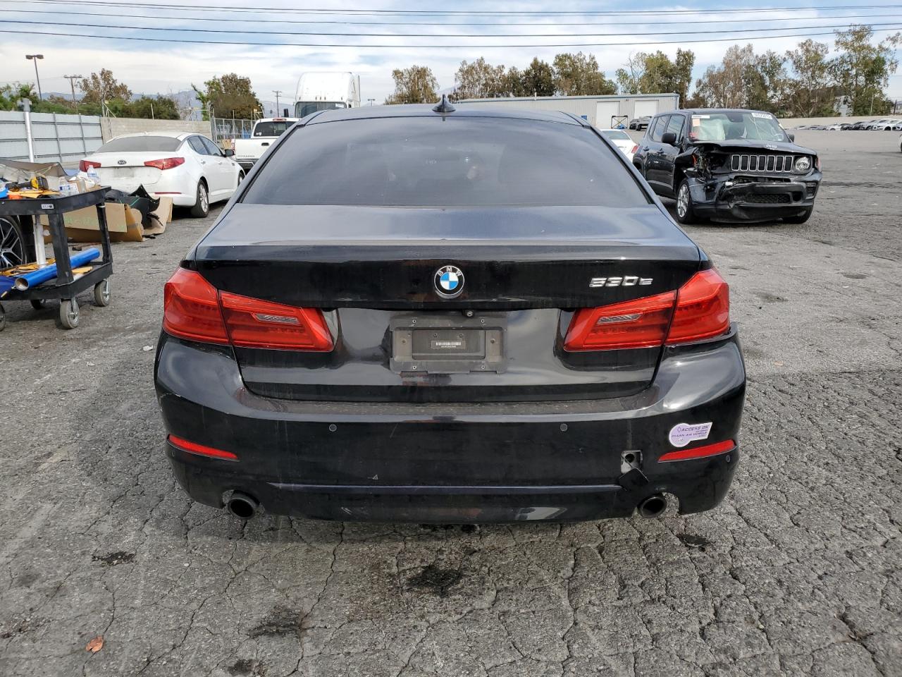 2019 BMW 530E VIN: WBAJA9C55KB389560 Lot: 92275955