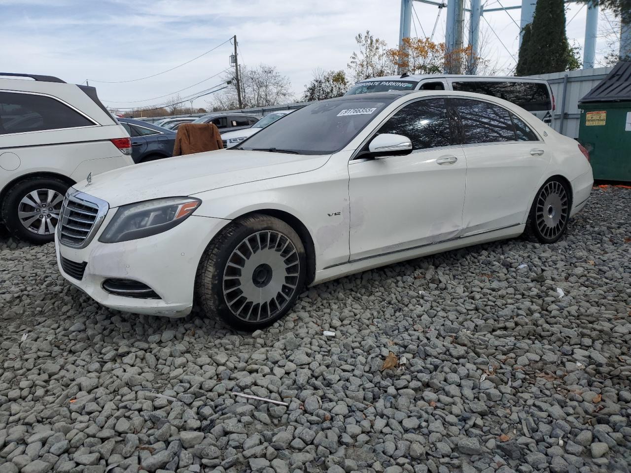2015 Mercedes-Benz S 550 4Matic white sedan gas WDDUG8FB2FA070970 photo #1