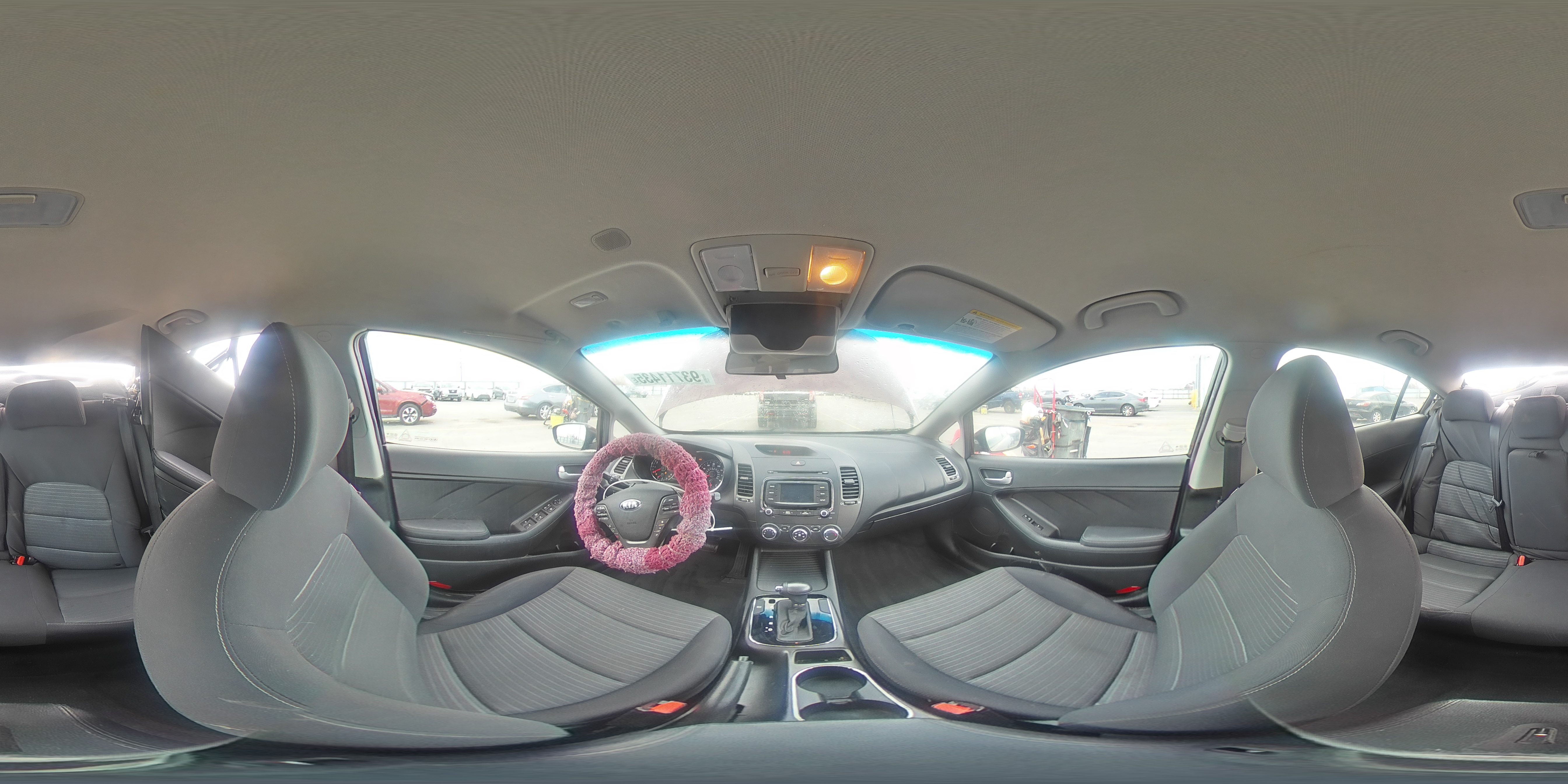 2017 Kia Forte Lx VIN: 3KPFL4A71HE067102 Lot: 93711435