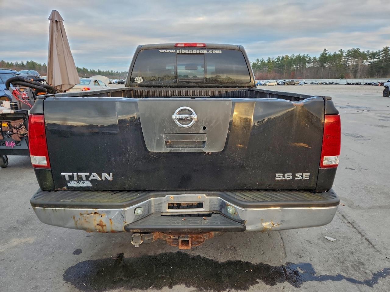 2004 Nissan Titan Xe VIN: 1N6AA06B94N538356 Lot: 93376855