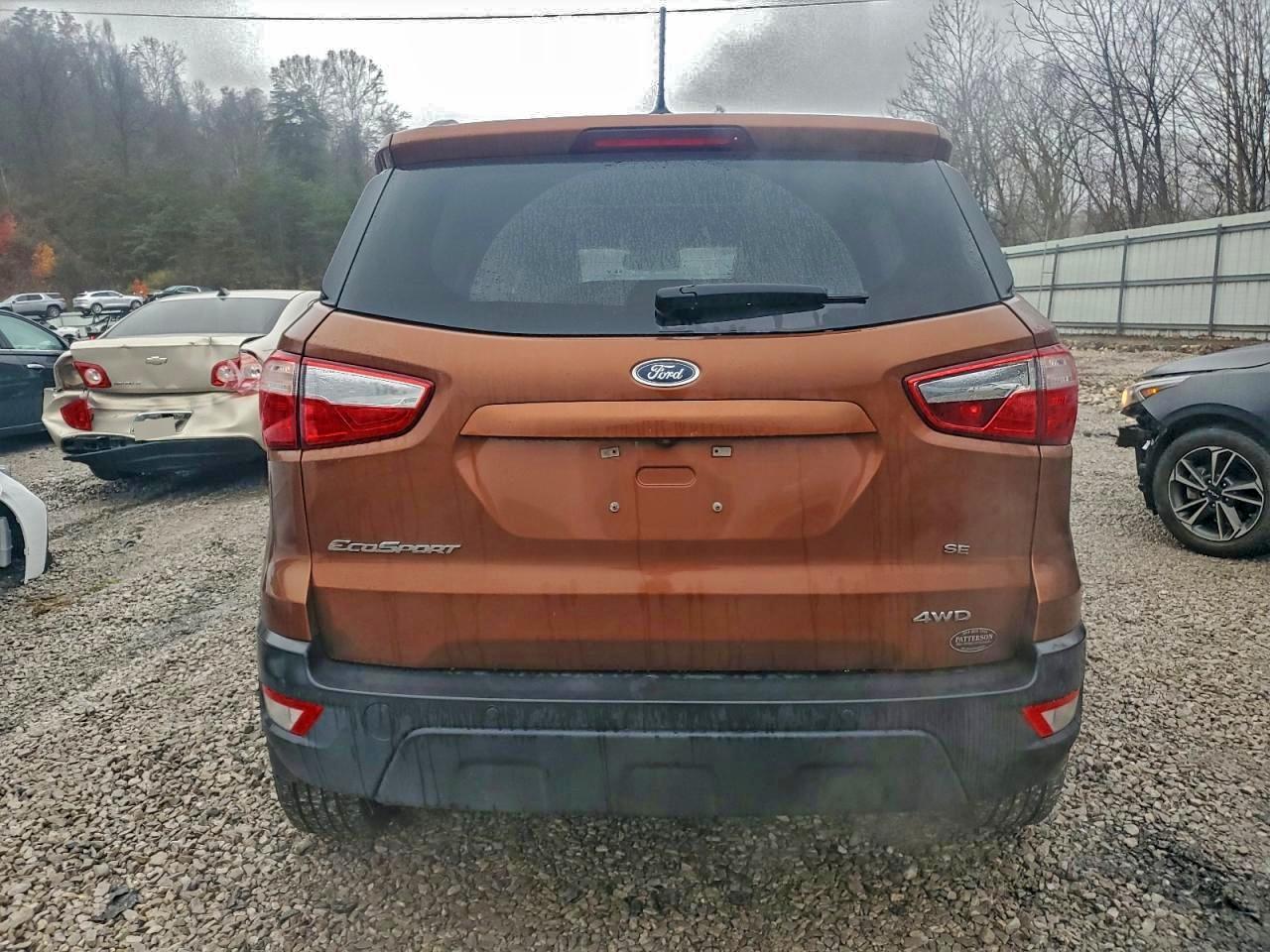 2019 Ford Ecosport Se VIN: MAJ6S3GL8KC273054 Lot: 92913655