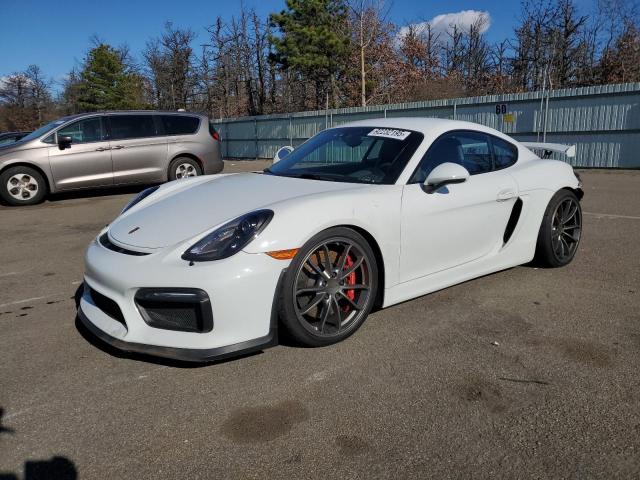 2016 PORSCHE CAYMAN GT4   for sale at Copart NY - LONG ISLAND