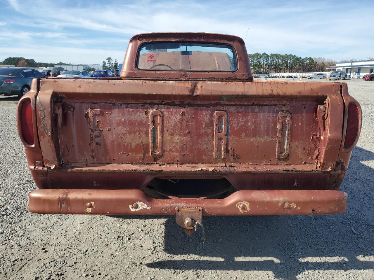 1962 Ford F10 VIN: F10CN211874 Lot: 93507565