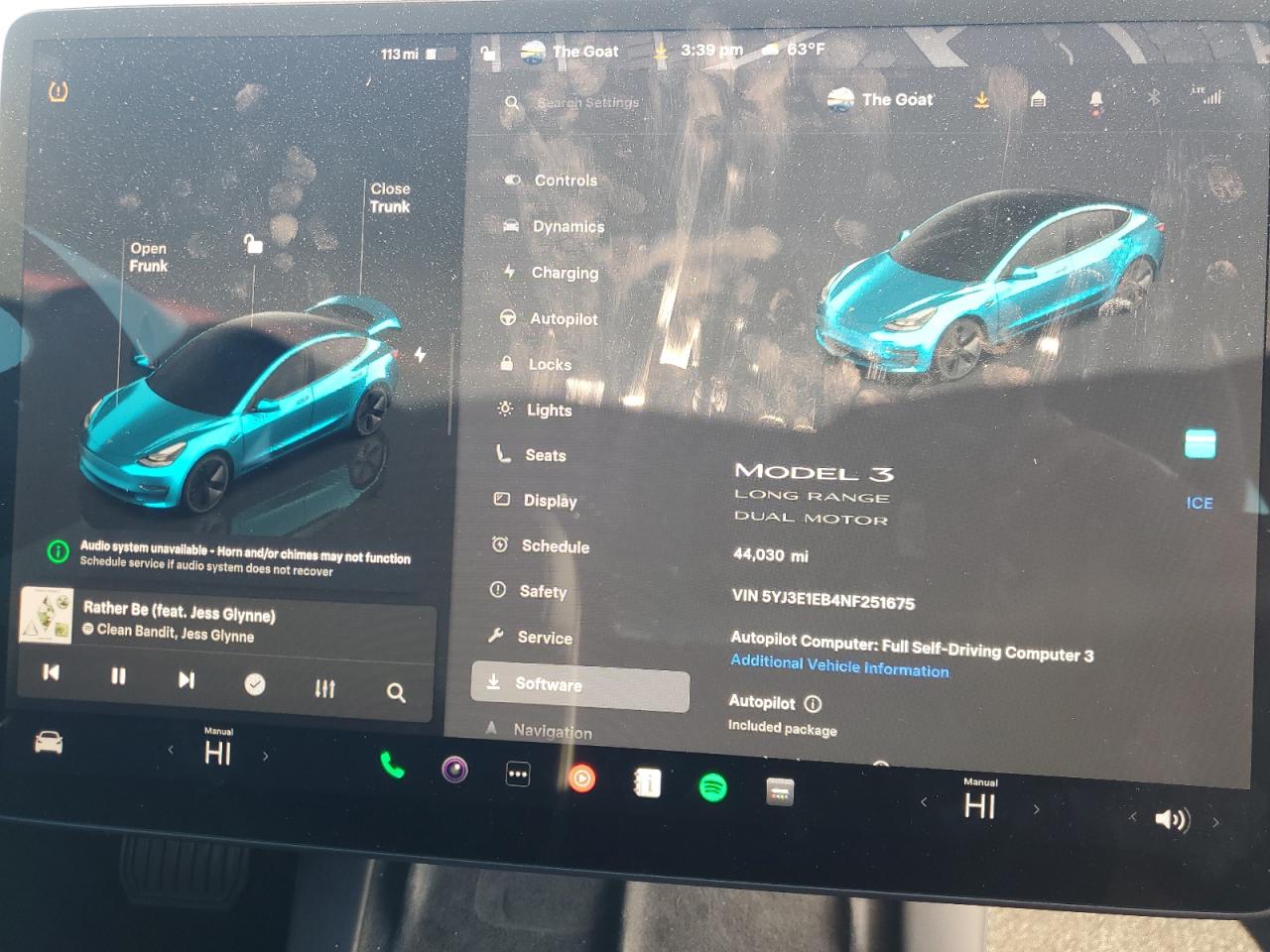 2022 Tesla Model 3 VIN: 5YJ3E1EB4NF251675 Lot: 93626585