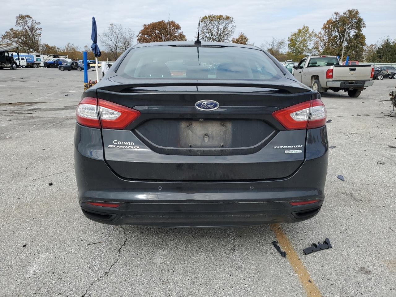 2015 Ford Fusion Titanium VIN: 3FA6P0K95FR160410 Lot: 91616535