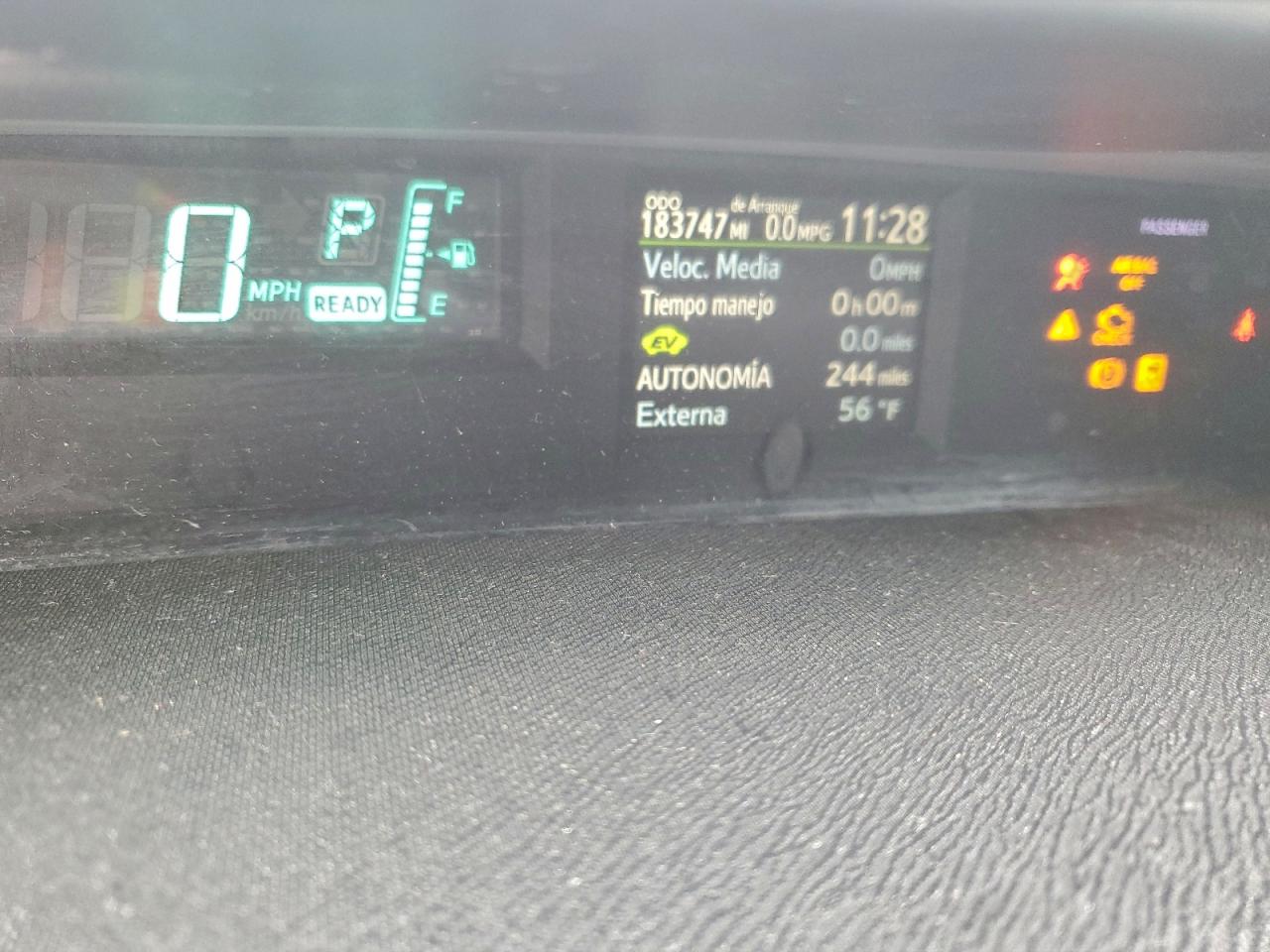 2012 Toyota Prius C VIN: JTDKDTB37C1024056 Lot: 92696375