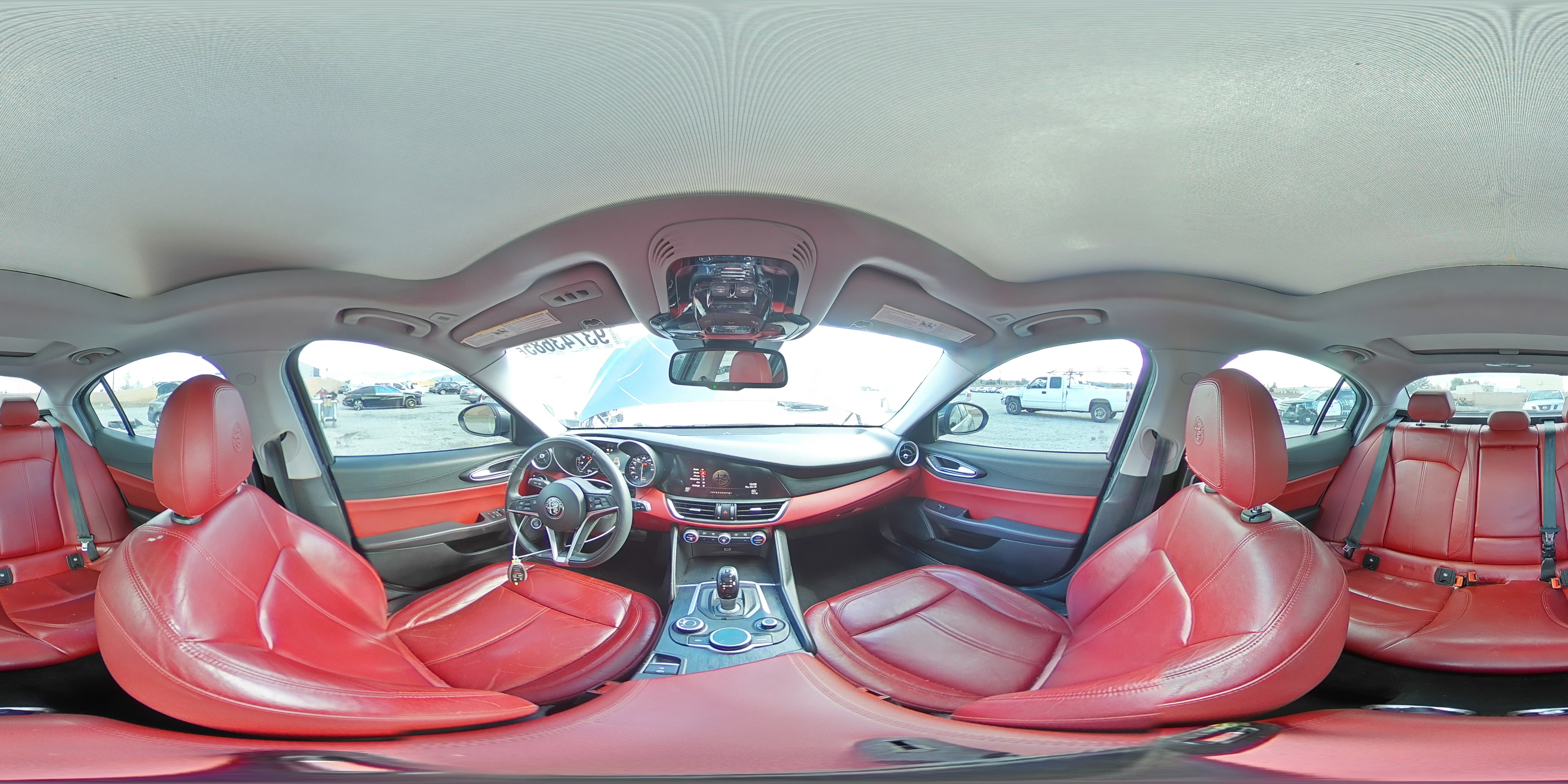 2017 Alfa Romeo Giulia Q4 VIN: ZARFAEDN6H7548040 Lot: 93743685