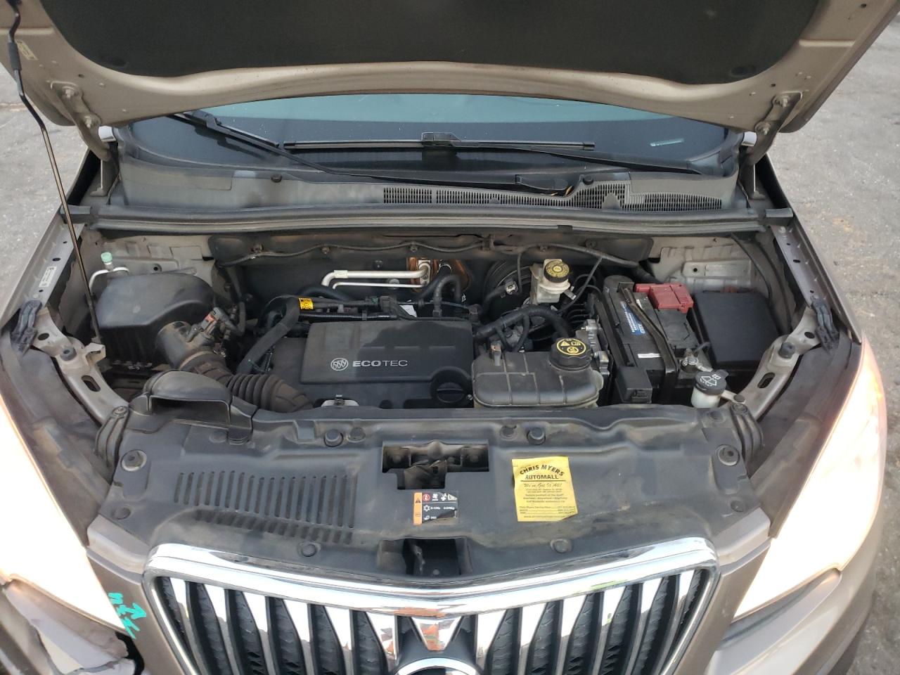 2014 Buick Encore VIN: KL4CJASB9EB608605 Lot: 92797135