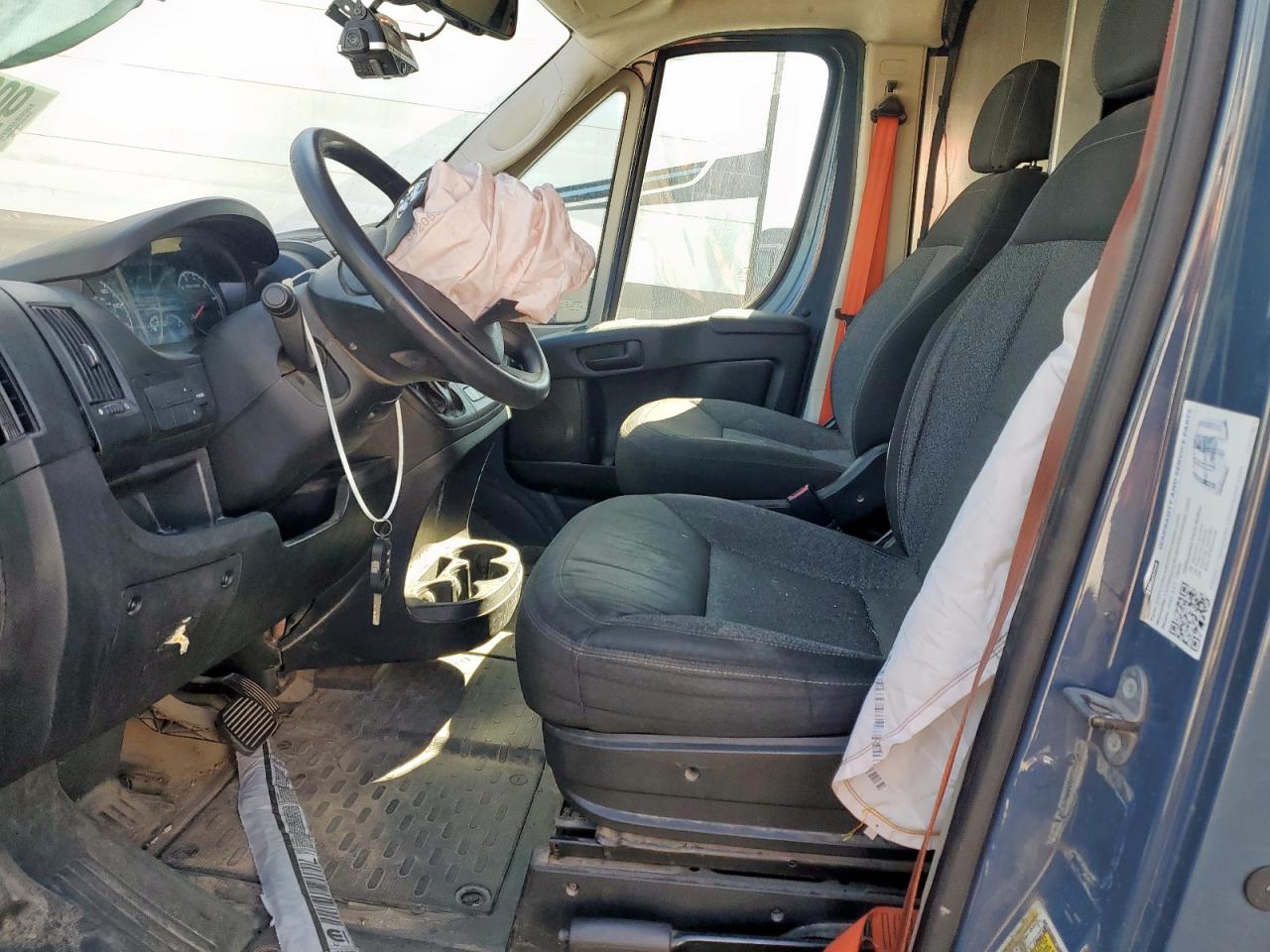 2021 Ram Promaster 3500 Delivery Van VIN: 3C6MRVJG9ME587349 Lot: 90357265