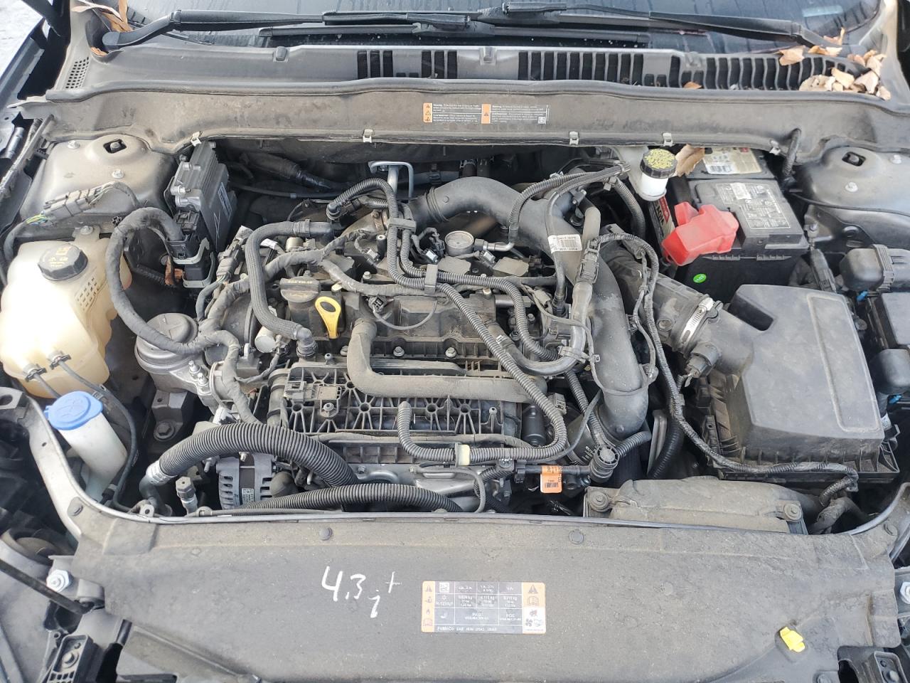 2019 Ford Fusion Se VIN: 3FA6P0HD0KR238629 Lot: 92885275