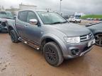 2014 MITSUBISHI L200 DOUBLE CAB DI-D TROJAN BLACK 4WD 175BHP for sale at Copart WESTBURY