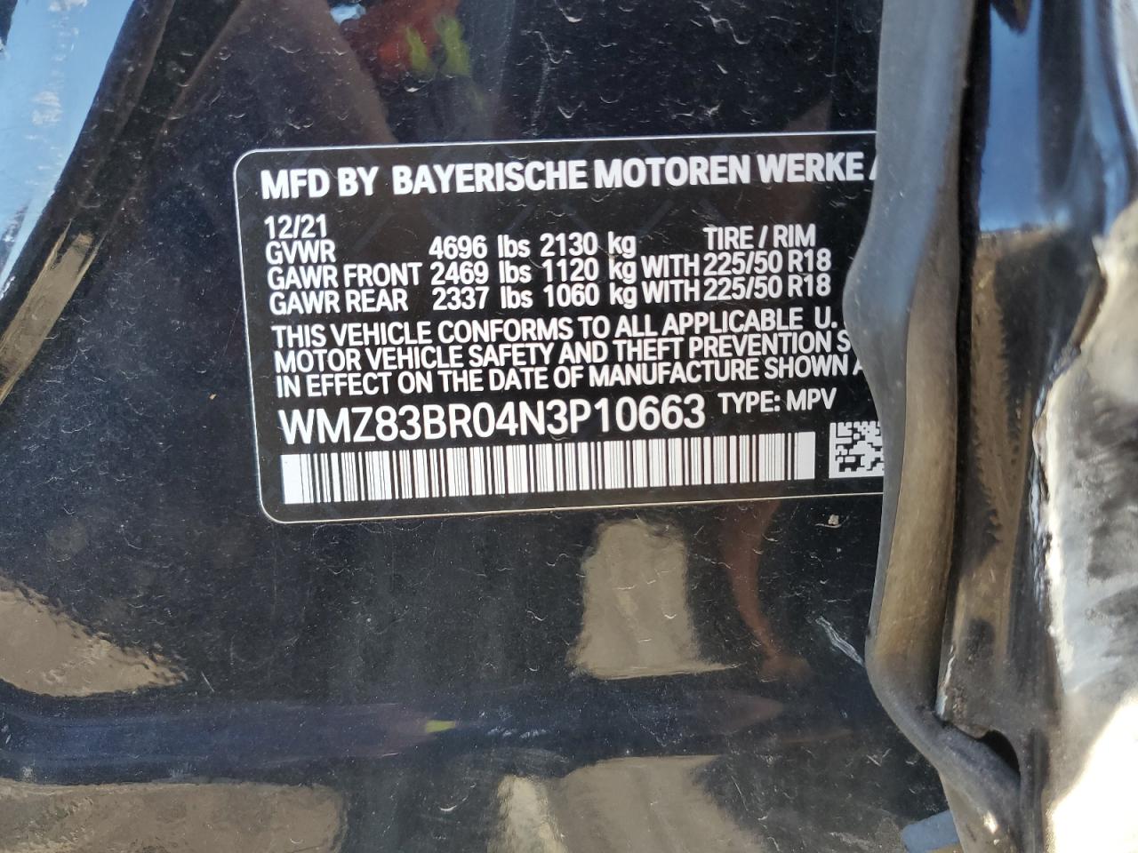 2022 Mini Cooper S Countryman All4 VIN: WMZ83BR04N3P10663 Lot: 91142805