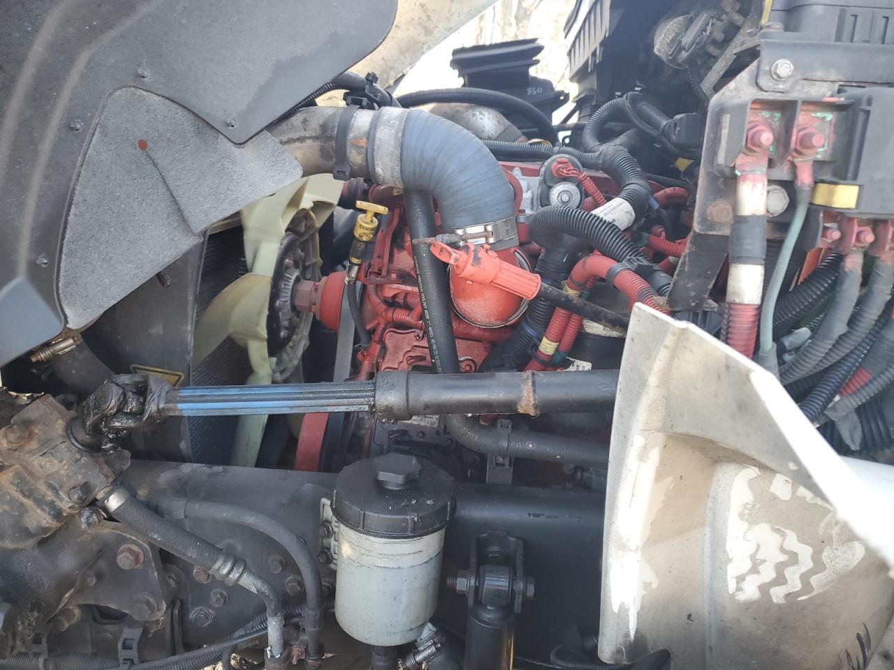 2020 International Mv607 Refrigerated Box Truck VIN: 1HTEUMML7LH136124 Lot: 91447165