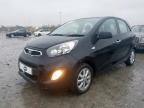 2014 KIA PICANTO 1.0 VR7 5DR for sale at Copart CORBY
