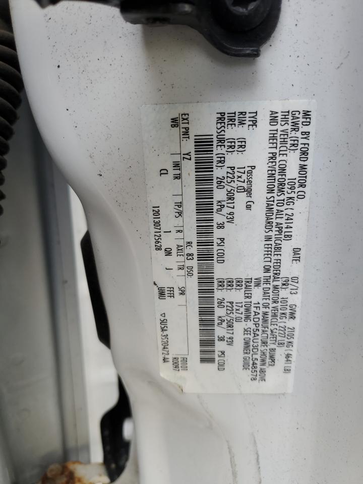 2013 Ford C-Max Se VIN: 1FADP5AU3DL548578 Lot: 92420605