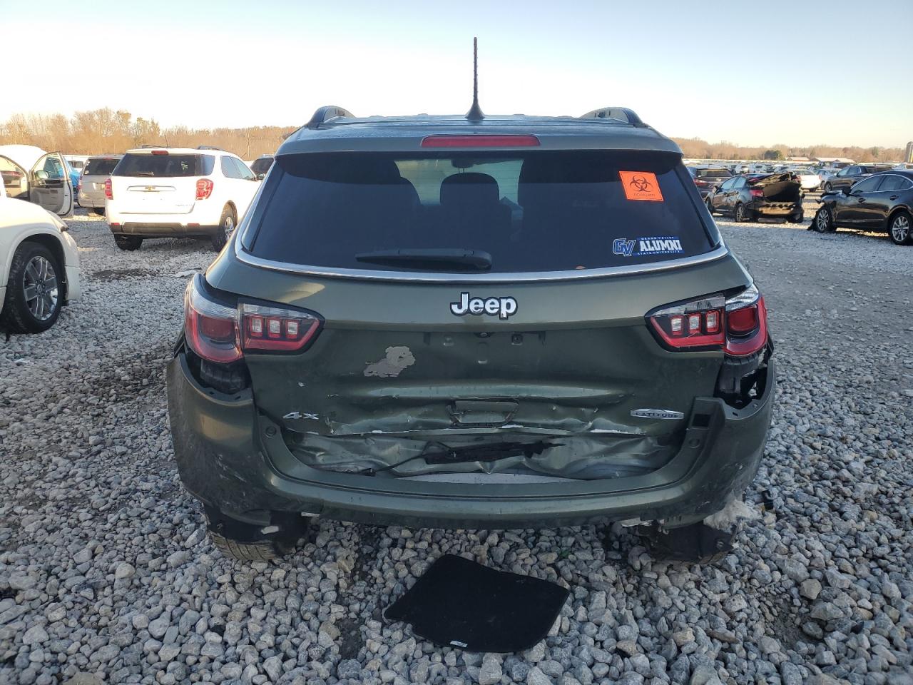 2019 Jeep Compass Latitude VIN: 3C4NJDBB7KT647655 Lot: 92577425