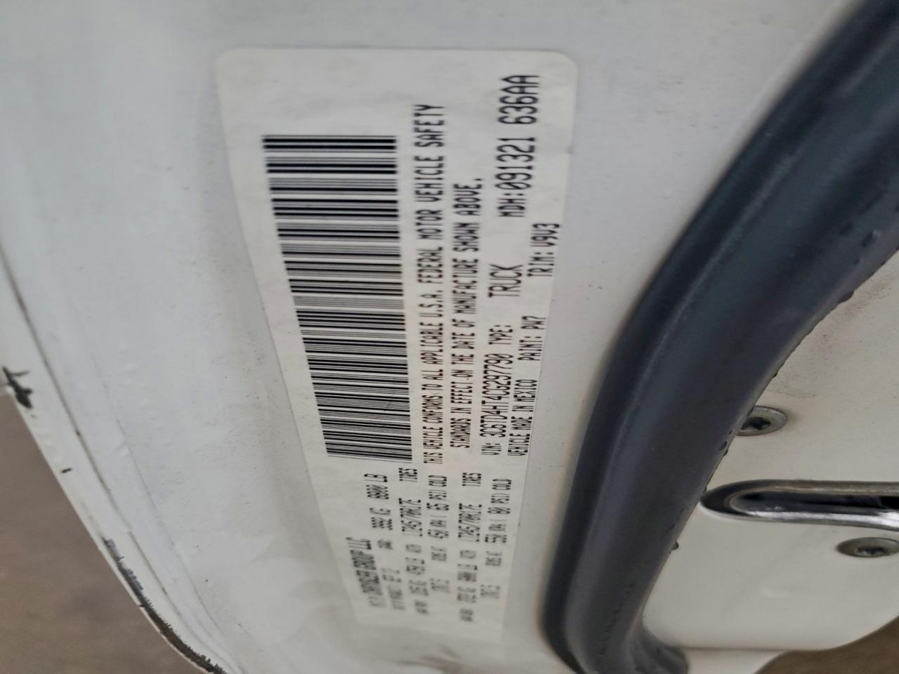 2012 Dodge Ram 2500 St VIN: 3C6TD4HT4CG297790 Lot: 93197445