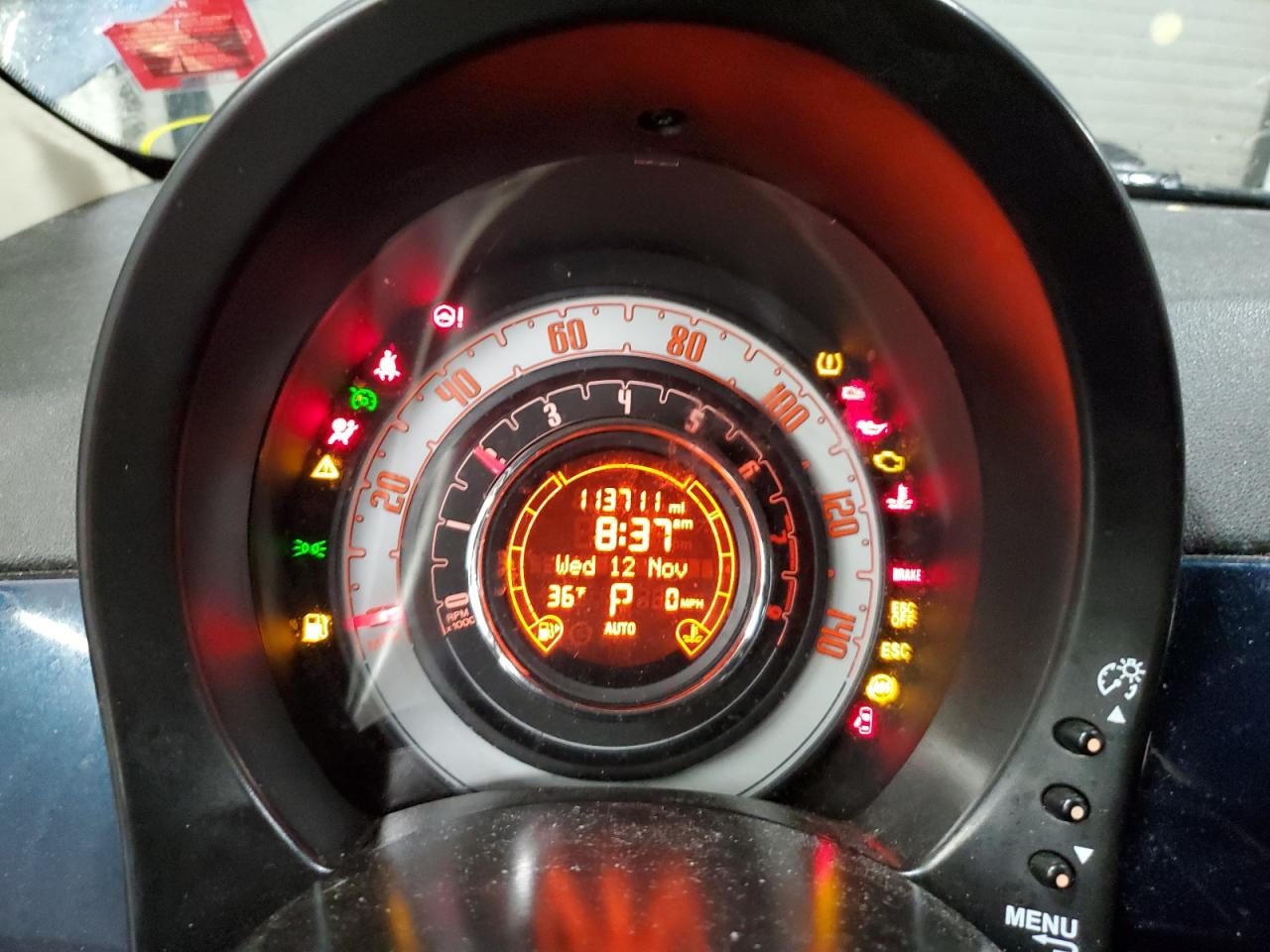 2013 Fiat 500 Pop VIN: 3C3CFFAR7DT749161 Lot: 92280875