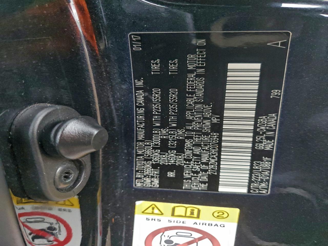 2017 Lexus Rx 350 Base VIN: 2T2BZMCA3HC076948 Lot: 94415795