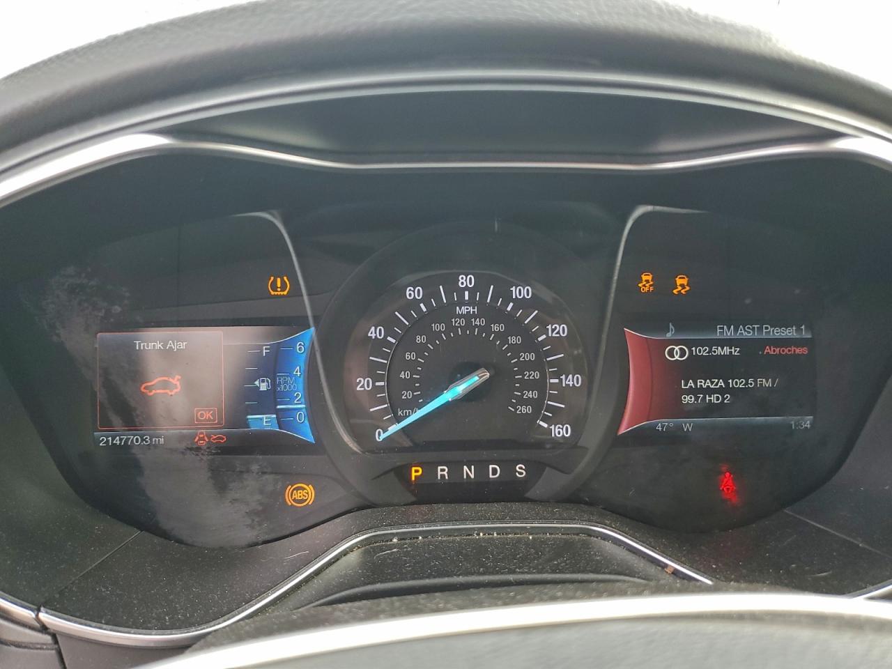 2013 Ford Fusion Titanium VIN: 3FA6P0D97DR316232 Lot: 93960605