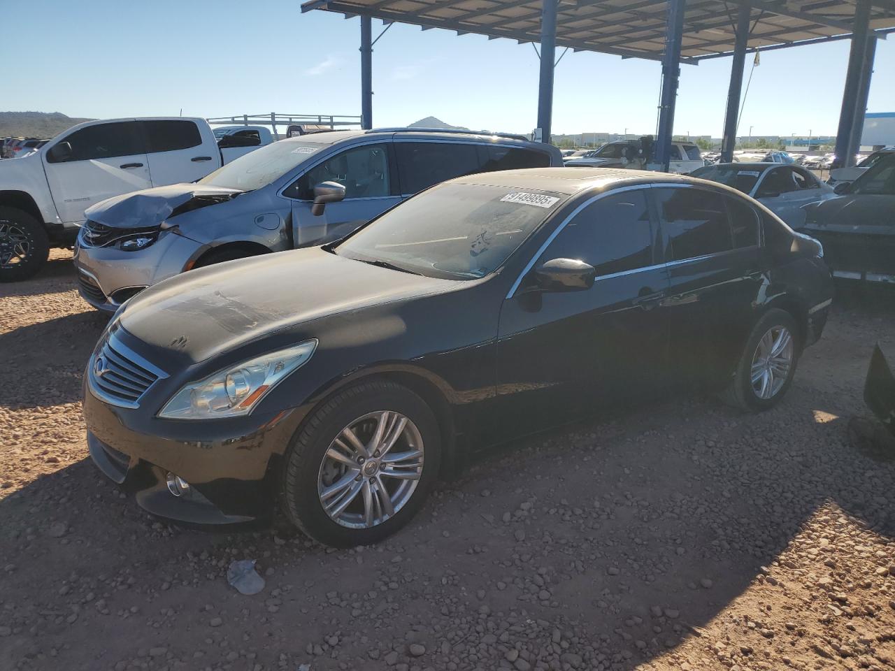 INFINITI G37 2013. Lot# 91499895. VIN JN1CV6AR8DM351397. Photo 1
