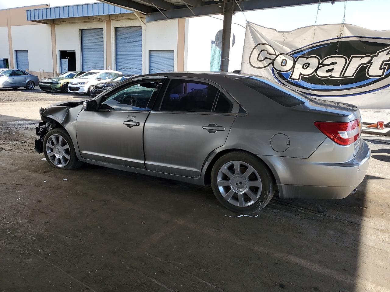 2008 Lincoln Mkz grey sedan gas 3LNHM26T18R657627 photo #3